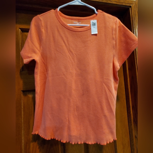 Old Navy Tops - Old Navy, Women's Large Tall, Thermal Tee, Brand New with Tags, Orange